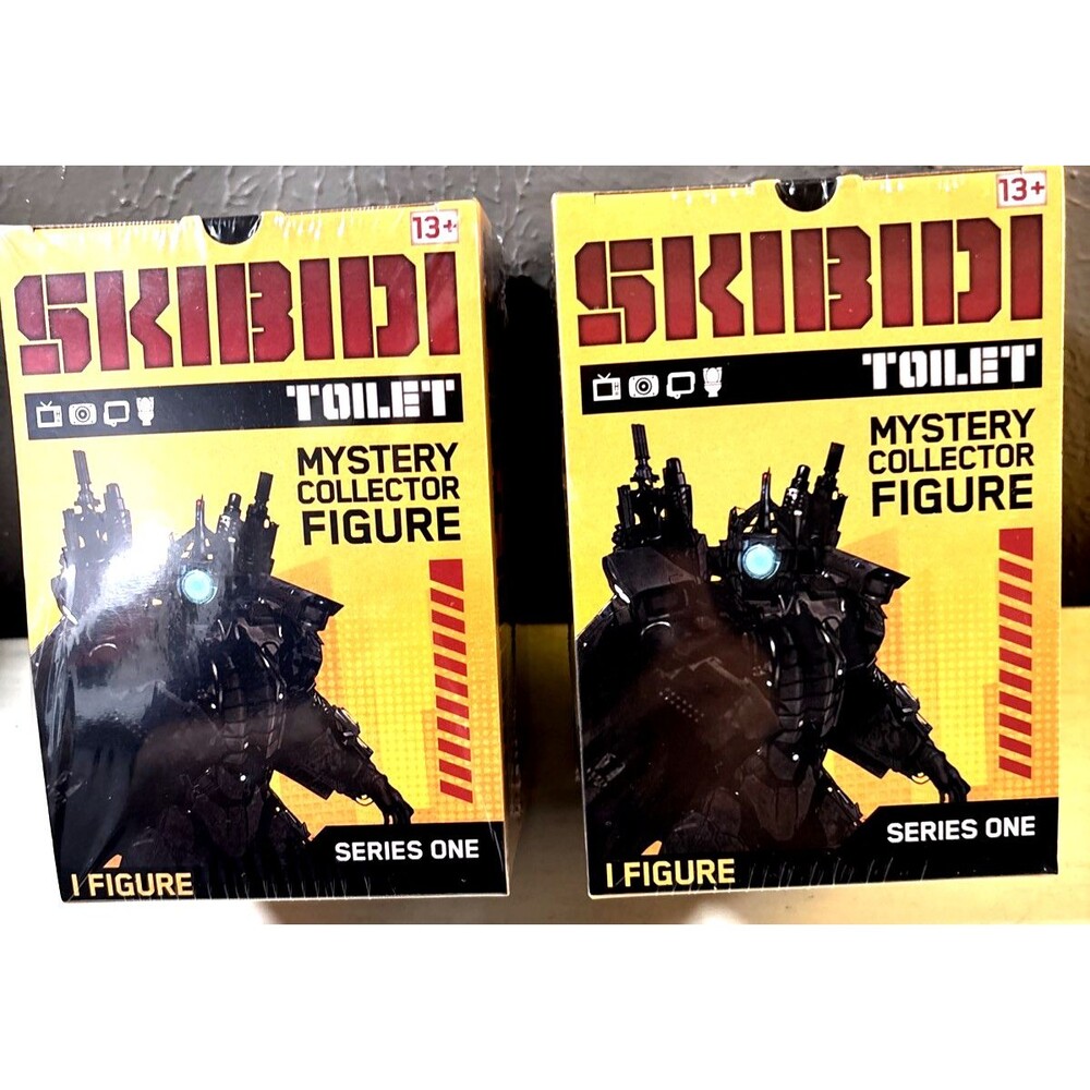 Skibidi Toilet Mystery Surprise Toilet Action Figure Series 1 - LOT OF 2